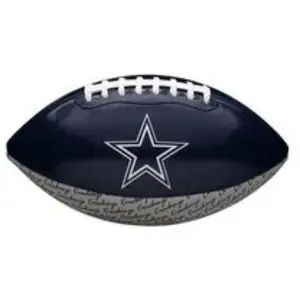 WILSON Mini ballon enfant NFL Dallas Cowboys - bleu marine/gris - Taille mini pas cher