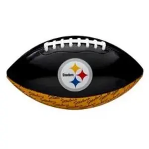 Wilson Mini ballon enfant NFL Pittsburgh Steelers Noir Taille 0 F1523XBPT pas cher