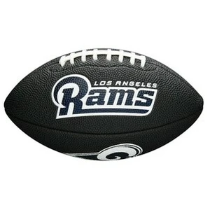 Mini ballon enfant Wilson NFL Los Angeles Rams Noir Taille 0 1533BLXLA pas cher