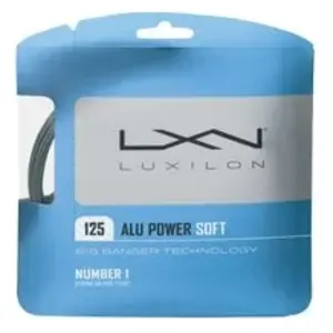 WILSON ALU Power Soft 125 Set SI Strings Adulte Unisexe, Silver, 12,2 m pas cher
