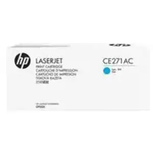 Comparateur de prix : HP HP 650A - cyan - originale - cartouche de toner ( CE271AC ) - Contract