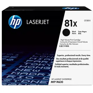 Comparateur de prix : Hp 81X - 25000 pages - Noir - 1 pièce(s) (CF281X) - Hewlett Packard