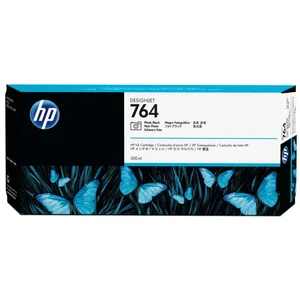 HP HP 764 cartouche d'encre DesignJet noir photo, 300 ml