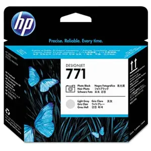 Comparateur de prix : Tête d'impression HP 771 - Pack de 1 - Noir / Gris clair - Jet d'encre