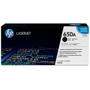 Comparateur de prix : HP 650A - noir - original - LaserJet - cartouche de toner (CE270A)