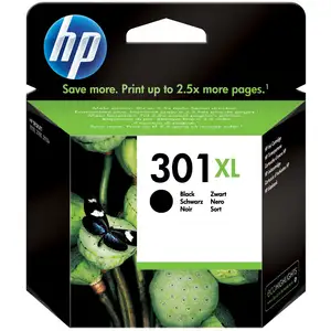 Comparateur de prix : HP 301XL Cartouche d'Encre Noire grande capacité Authentique (CH563EE)
