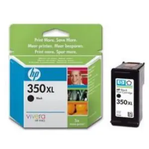 HP 350XL Cartouche d'Encre Noire grande capacité Authentique (CB336EE) pas cher