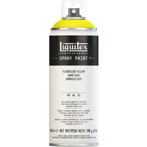 Liquitex Professional Peinture acrylique Aérosol 400 ml Jaune fluorescentVendu paramazon