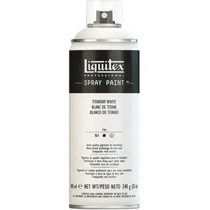 Liquitex Professional Peinture acrylique Aérosol 400 ml Blanc de titane