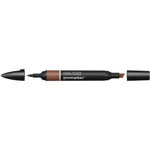 WINSOR & NEWTON Marqueur à alcool Double pointe Promarker O234 Chocolat pas cher