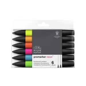 Comparateur de prix : Blister Winsor & Newton 6 marqueurs Neon
