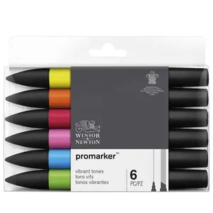 LOT DE 6 PROMARKER TONS VIFS WINSOR ET NEWTONVendu parrakuten