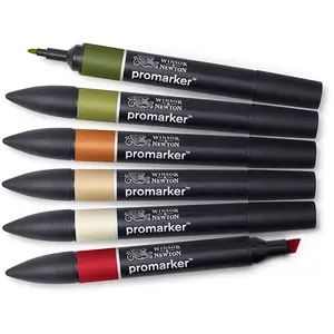 Comparateur de prix : Winsor & Newton Promarker - Set de 6 marqueurs Paysage #1
