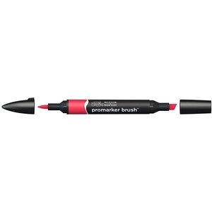 Winsor & Newton Marqueur à alcool Brushmarker Rouge R666 pas cher