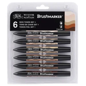 Winsor & Newton 6 marqueurs Brushmarkers - Tons de chair 1Vendu parscrapmalin