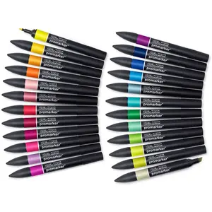 Comparateur de prix : Set de 24 marqueurs Promarker Winsor et Newton Modèle aléatoire