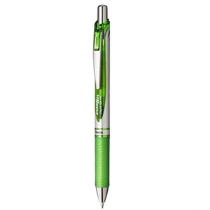 Comparateur de prix : Stylo roller encre gel rétractable Pentel Energel Pointe 0,77mm Vert