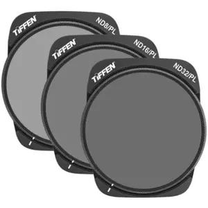 Comparateur de prix : Tiffen Filtre Kit De Filtres Ndpl 3 Pour Dji Air 3 Nd8/Pl, Nd16/Pl Et Nd32/Pl
