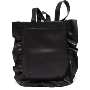 Loeffler Randall - Sac pochette en Cuir noire - 22x24x3 cm OS pas cher