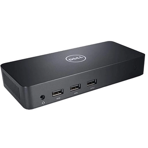 Comparateur de prix : Station d'accueil - DELL - D3100 - USB 3.0 - 2 x HDMI - Display Port - Noir