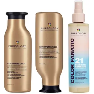 Comparateur de prix : Pureology Nanoworks Gold Shampooing 266 ml