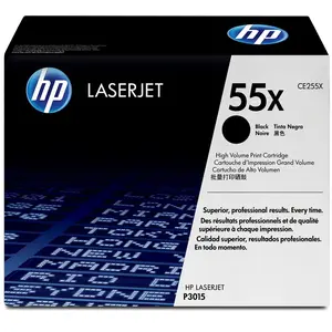 Comparateur de prix : HP Hewlett Packard Toner N°55X CE255X noir (12 500 copies)