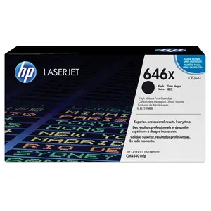 Comparateur de prix : Toner HP LaserJet 646X (CE264X) - Noir