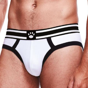 Slip BRIEF Prowler Blanc-Noir S pas cher