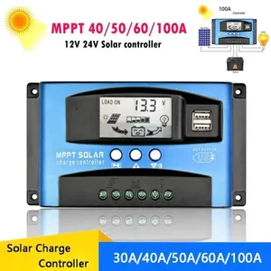 QINGQUE Chargeur de batterie 30A MPPT Panneau solaire Régulateur de ch...Vendu parcdiscount