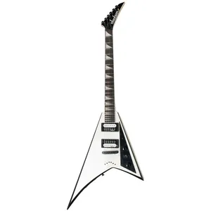 Jackson JS32T Rhoads White with Black Bevels Guitare électriqueVendu parwoodbrass