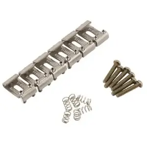 Fender Roadworn Strat Bridge Section Kit (lot de 6)