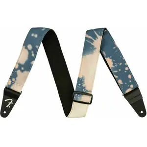 Fender Fender Tie Dye Acid Wash Sangle Guitare Bleue