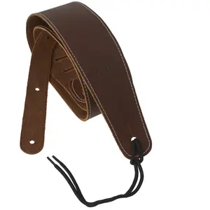 Fender - Sangle Broken-In Leather havane - Sangle guitare