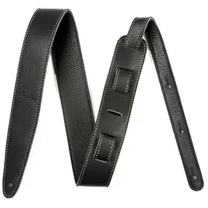 Fender Artisan Crafted Leather Strap 2 pouces sangle guitare noire
