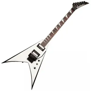 Jackson JS32 King V Floyd Rose White Black BevelsVendu parmichenaud