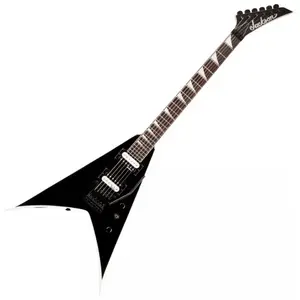 Jackson JS32 King V Floyd Rose Black White BevelsVendu parmichenaud