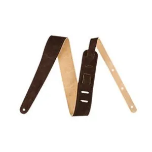Fender 2 inch Suede Strap Reversible sangle guitare marron-beige