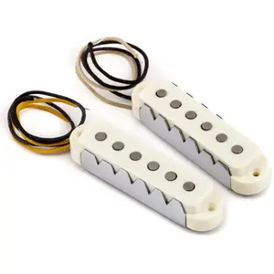 Comparateur de prix : Fender Pure Vintage - '65 Jaguar Set de Micros - Vintage Blanc