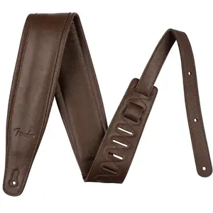 Fender Premium Leather Strap Brown sangle guitare