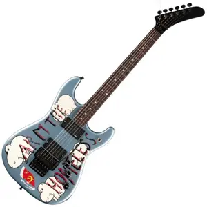 Tom Morello Arm The Homeless Stratocaster RW Blue Ice MetallicVendu parmichenaud
