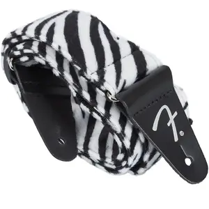 Comparateur de prix : Fender Wild Animal Print Straps Zebra sangle guitare