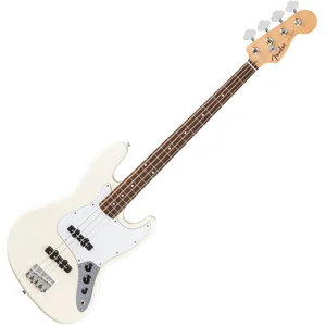 Fender Standard Jazz Bass LRL White Pickguard Olympic White