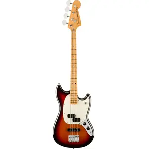 Fender Player II Mustang Bass PJ MN 3-Color Sunburst basse électriqueVendu parrue-du-commerce