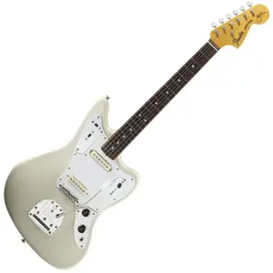 Comparateur de prix : Fender Fender Johnny Marr Jaguar - Touche Palissandre - Olympic White (+ Étui)