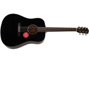 Comparateur de prix : Fender CD-60S Dreadnought - touche noyer - Noire