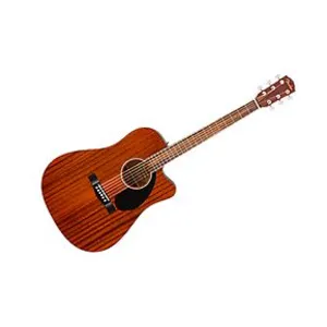 Fender CD-60SCE Dreadnought - touche noyer - tout acajou