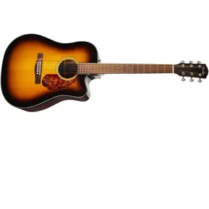 Fender Fender Cd-140sce Dreadnought - Touche Noyer - Sunburst (+ Étui)