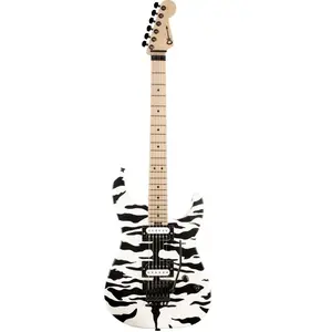 Charvel Satchel Signature Pro-Mod DK22 HH FR MN White Bengal Guitare électriqueVendu paramazon