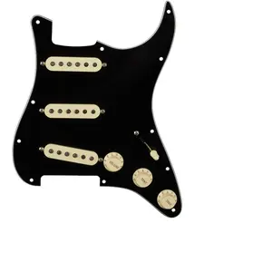 Comparateur de prix : Fender Pre-Wired Strat PG Original '57/'62 SSS Black