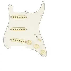 Fender Pre-Wired Strat PG Original '57/'62 SSS Parchment pas cher